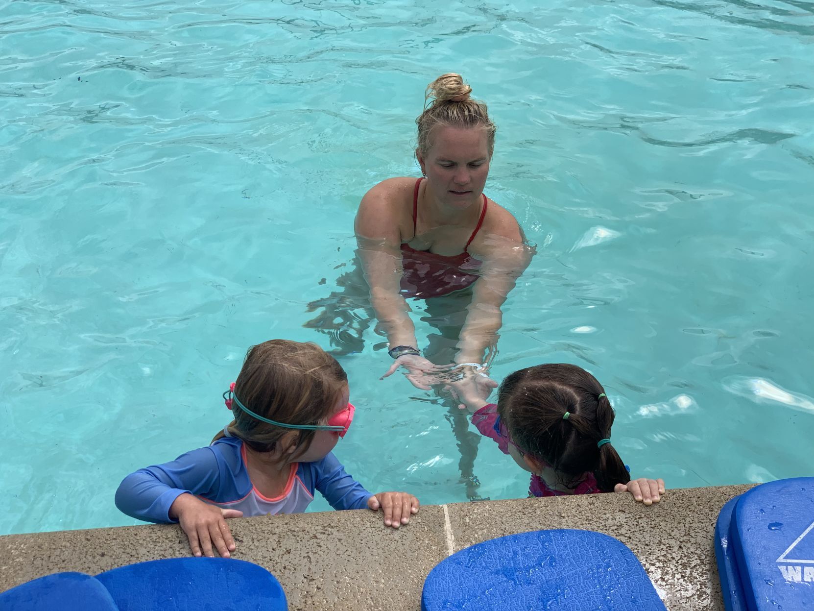 Learning to swim in Napa